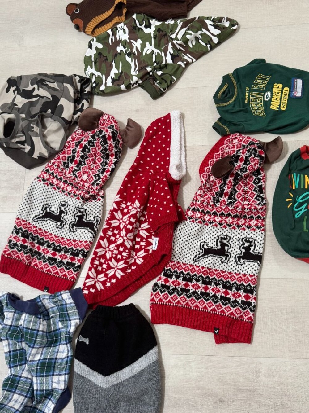Assorted size M and S Dog Clothes
